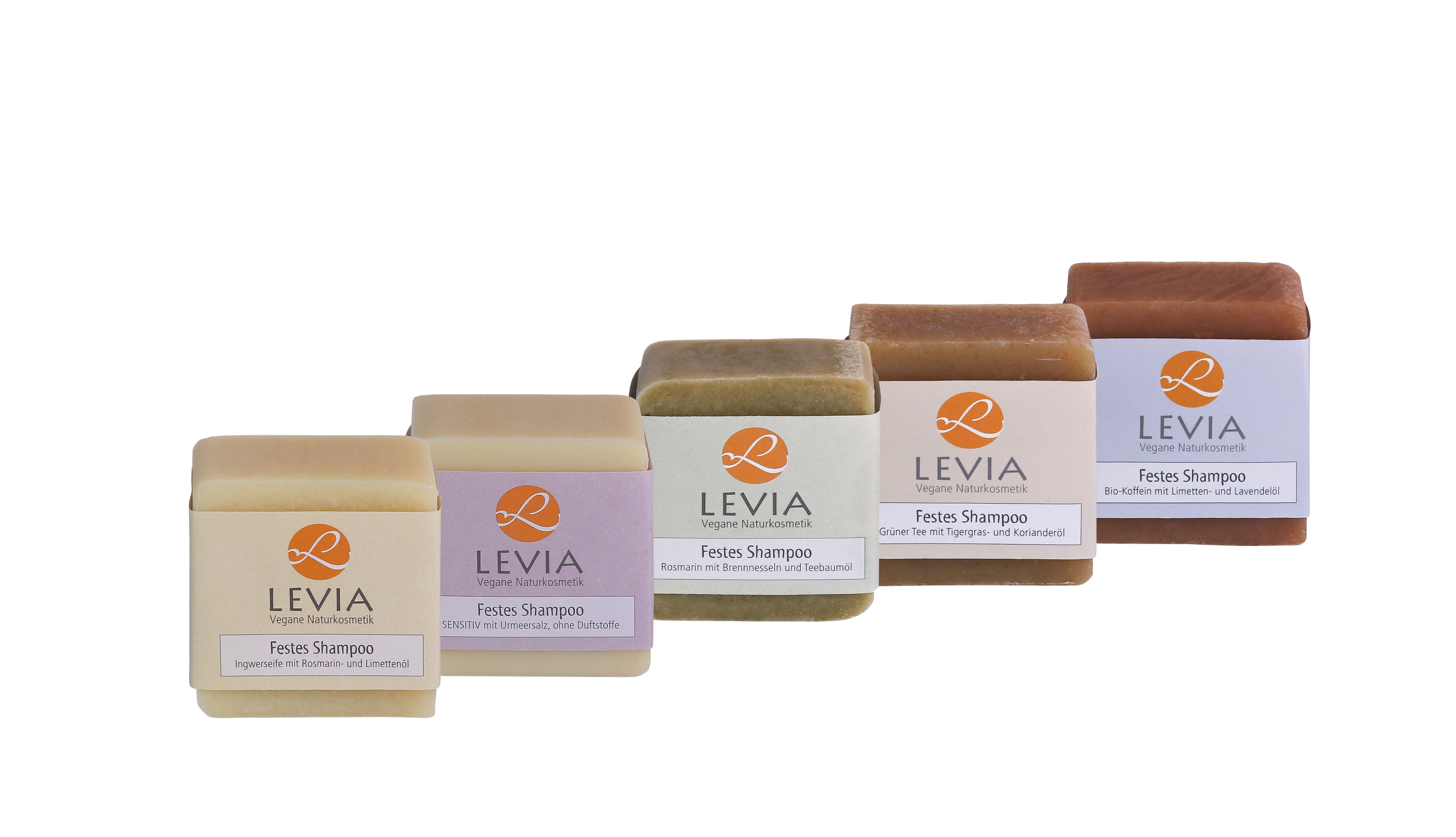 5. Levia Vegane Naturkosmetik solid hair soaps
