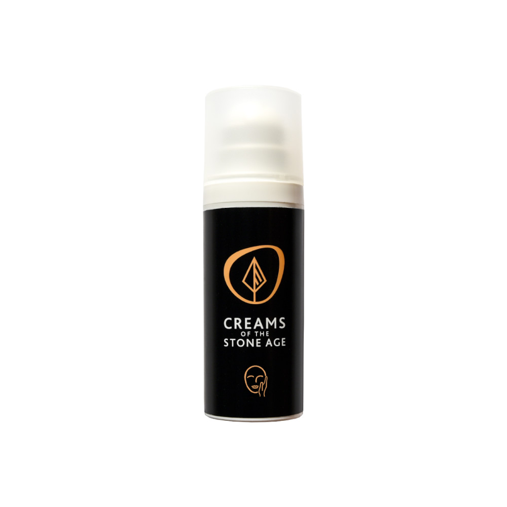 26. Cream of the stone age face fluid: o/w emulsion without a classical natural cosmetics emulsifier. Can be mixed with oils as well as hydrolates.